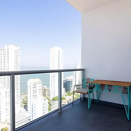 Infinitum Espectacular Apto Piso 28 Vista Al Mar Apartment Cartagena