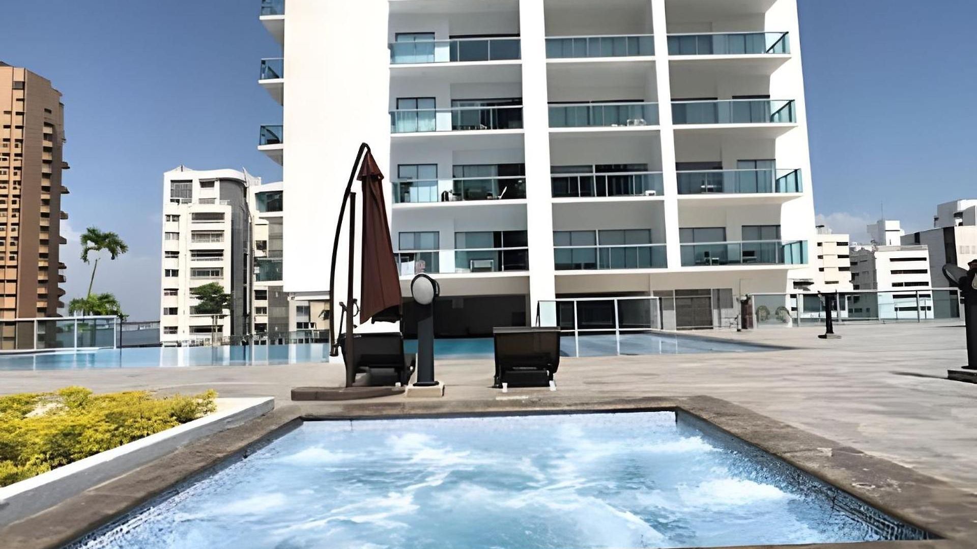Infinitum Espectacular Apto Piso 28 Vista Al Mar Apartamento Cartagena