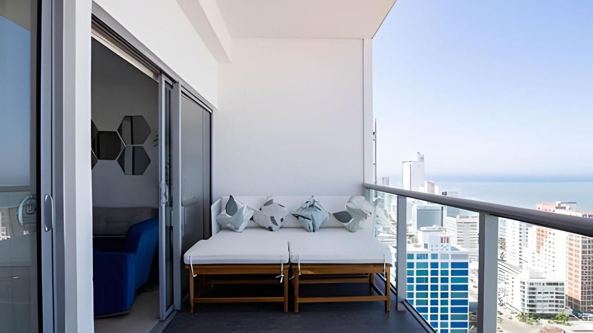 Infinitum Espectacular Apto Piso 28 Vista Al Mar Apartamento Cartagena