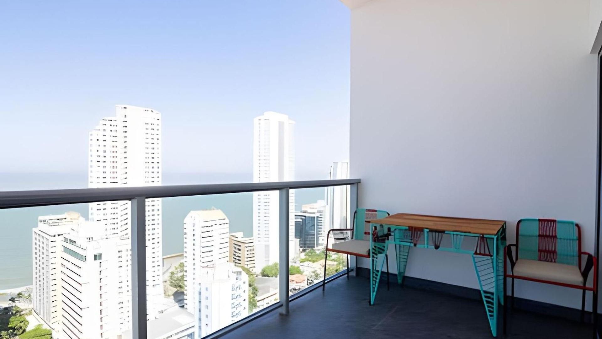 Infinitum Espectacular Apto Piso 28 Vista Al Mar Apartamento Cartagena