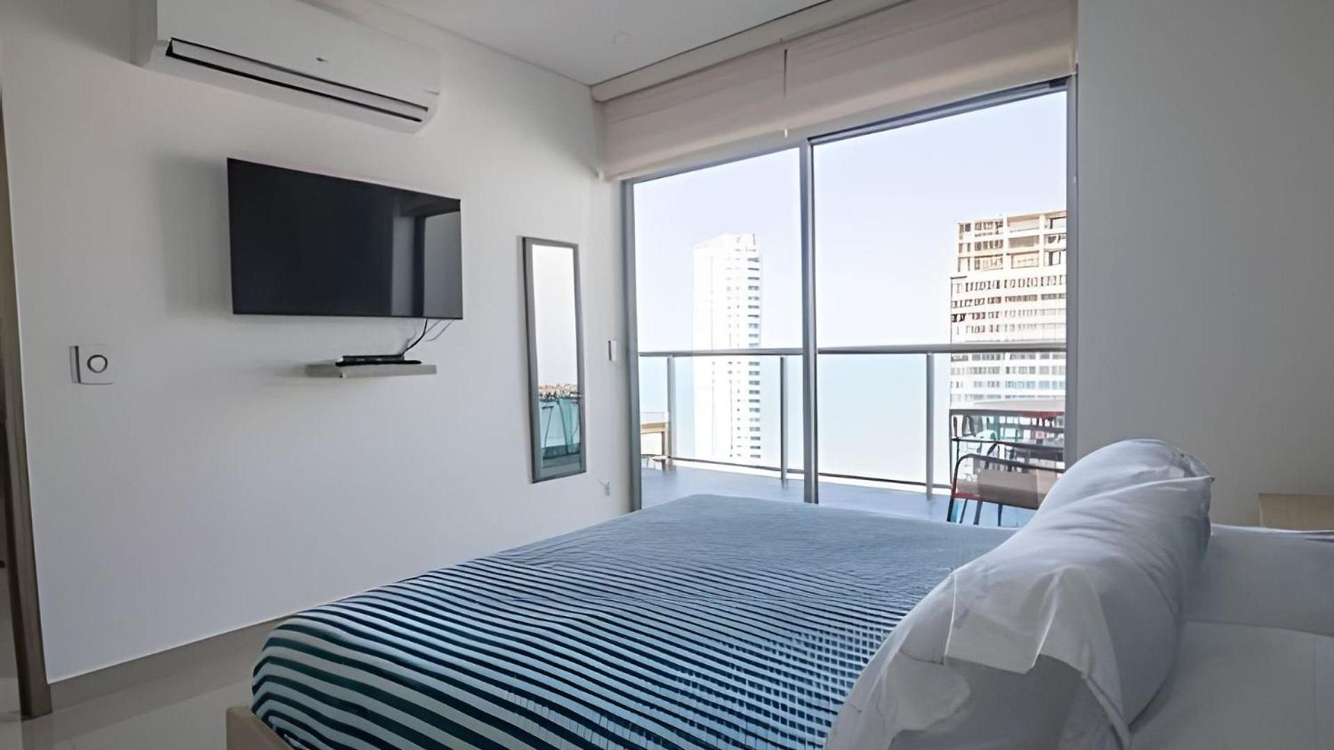 Infinitum Espectacular Apto Piso 28 Vista Al Mar Cartagena