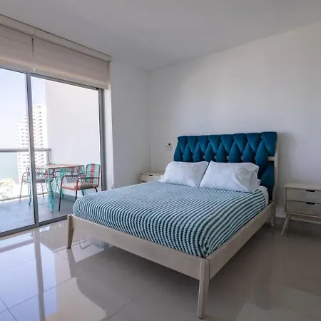 Infinitum Espectacular Apto Piso 28 Vista Al Mar Cartagena