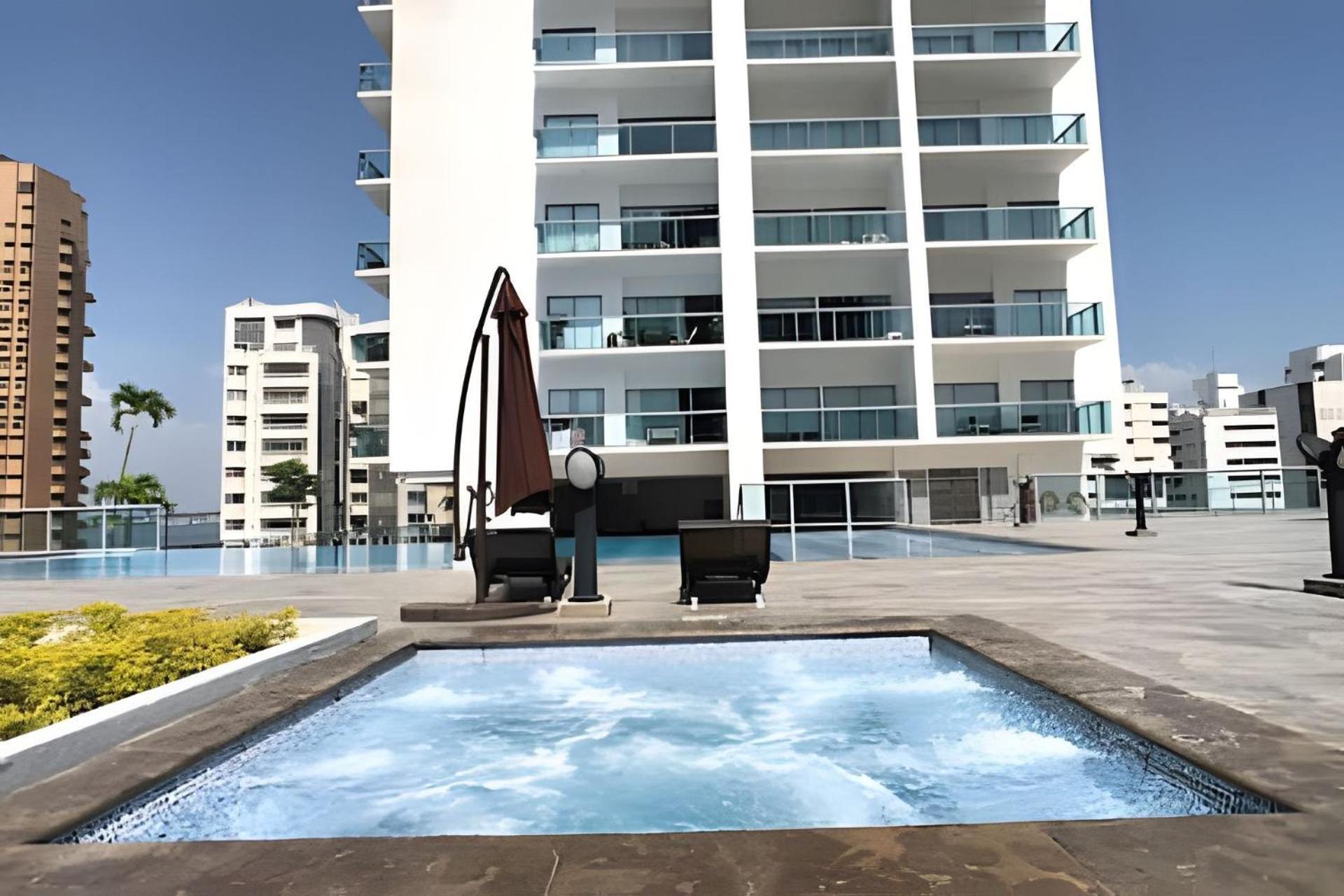 Infinitum Espectacular Apto Piso 28 Vista Al Mar Apartamento Cartagena