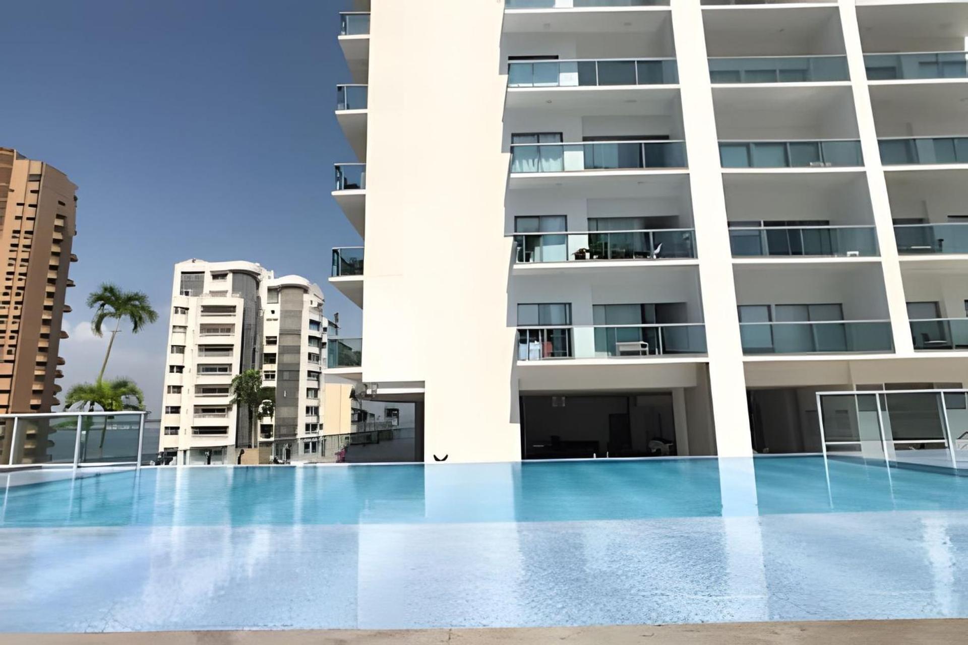 Infinitum Espectacular Apto Piso 28 Vista Al Mar Apartamento Cartagena